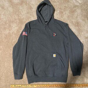 Carhartt Men's Grey Hoodie
